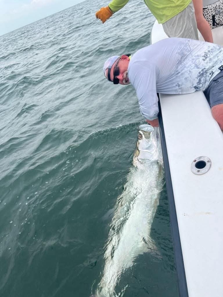 image5 Sean catching large fish.
